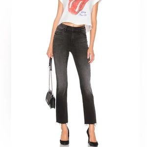 Mother Rascal Ankle Snippet Jeans in Night Hawk Size 29